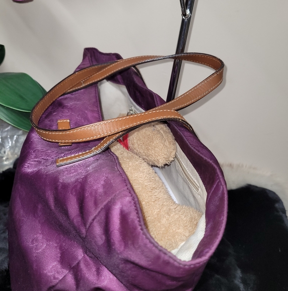Gucci tote Purple - Picture 10 of 10